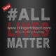 Bling Rhinestone Transfers All Lives Matter for Afro Girl T Shirt